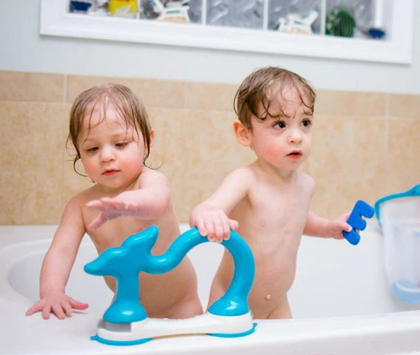 clean bath toys with mold inside