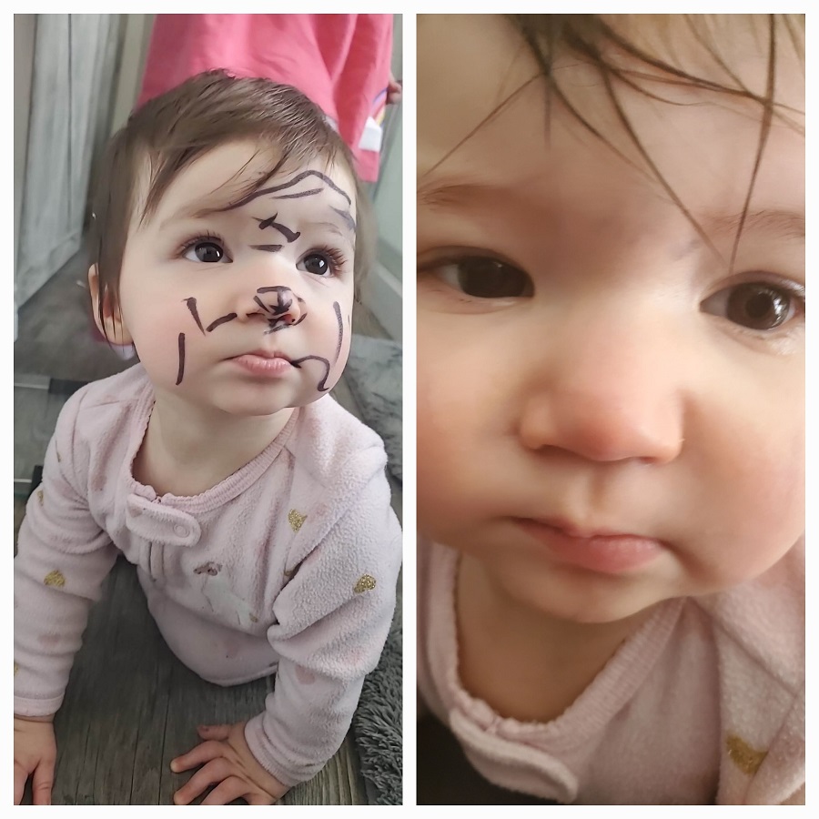 how to get sharpie off toddler skin