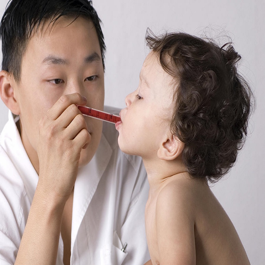 Administering Medicine to a Sleeping Toddler