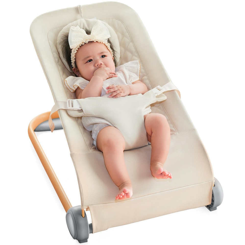 can baby sleep in bouncer