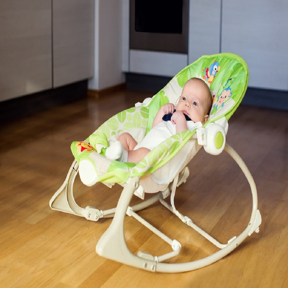 can baby sleep in bouncer