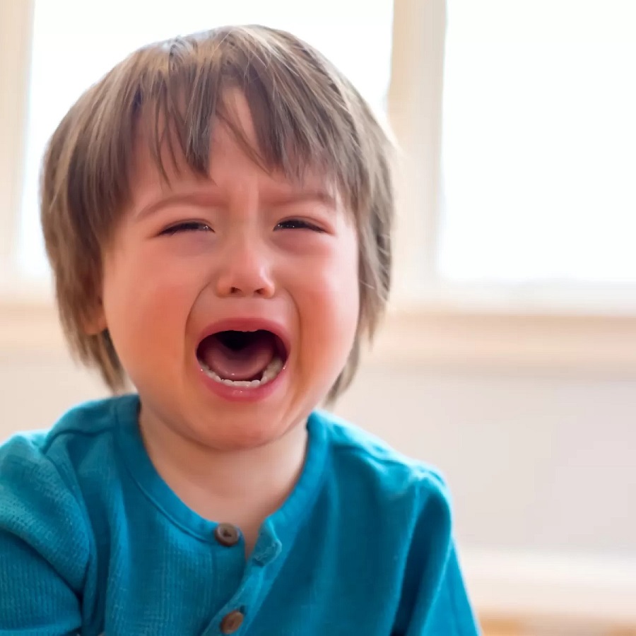 toddler hitting himself when angry